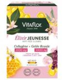 Élixir Jeunesse 20 Unités - Boîte 20 ampoules de 10 ml
