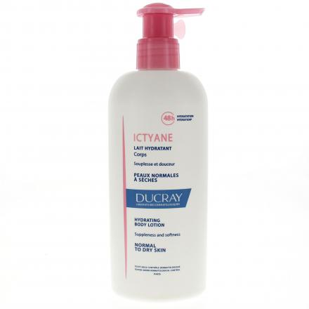 Ictyane lait hydratant flacon pompe 400ml