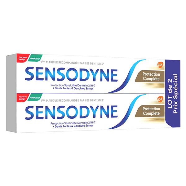 Dentifrice Protection Complète Lot de 2 x 75ml