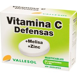 vitamine C + mélisse + zinc 24comp
