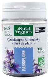 Passiflore Complément Alimentaire Bio 40 Gélules - Pot 40 gélules