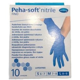 Gants en nitrile jetables Peha-Soft taille L 10pcs