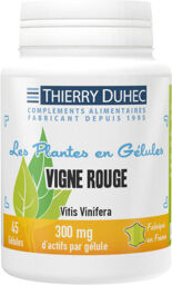 Vigne rouge 300 mg : Conditionnement - 45 gélules