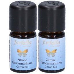 Citron bio pauvre en furocumarine, huile essentielle
