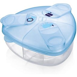 Mam Distributeur de lait en poudre pour bébé bleu 1ud