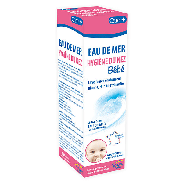 Eau de Mer Hygiène du Nez Bébé 125ml