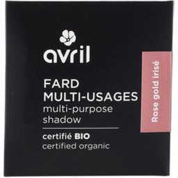 Fard Paupières Bio Rose Gold Irisé Recharge 2.5g