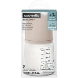 Biberon Anticolique T Silicone +0M 180ml TS Almond 1ut