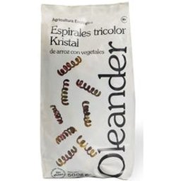 Oleanders Espirales Tricolor Arroz Sin Gluten 500g *