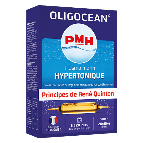 Oligocean PMH Plasma Marin Hypertonique 20 ampoules de 10ml