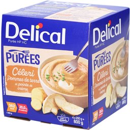 Purée HP HC Céleri, Pommes De Terre et Pointe de Crème