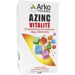 Azinc Vitalité 120 Gélules