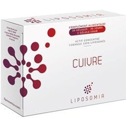 Liposomia Cuivre 30 Gélules