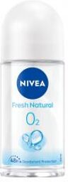 Fresh Natural O2 Protection 48H Déodorant Roll-On 50 ml - Flacon-Bille 50 ml
