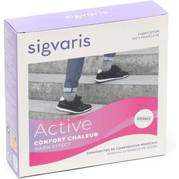 Active Confort Chaleur 2 Chaussette Marine SN 1 Paire