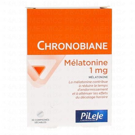 Chronobiane Mélatonine 1mg 30 comprimés sécables