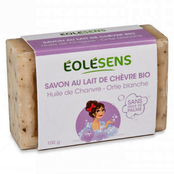 Savon au Lait de Chèvre Bio 100g
