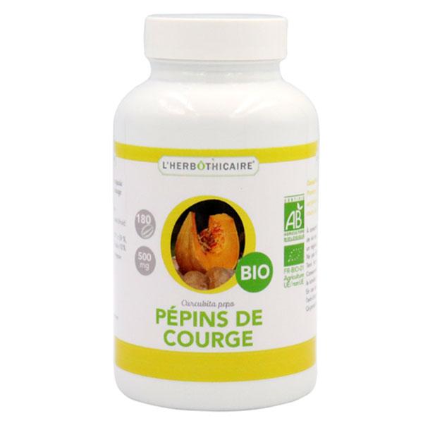 L'Herbôthicaire Pépins de Courge 60 gélules