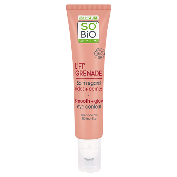 So'Bio Étic Lift'Grenade Soin Regard Rides + Cernes Bio 15ml