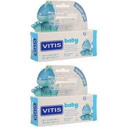 Vitis® Baby Gel dentaire + Brosse à dents de doigt