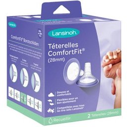 Comfort Fit Téterelle 28mm 1 Paire