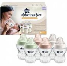 Closer to Nature 6 Biberons 260 ml 0 Mois et + - Boîte 6 biberons