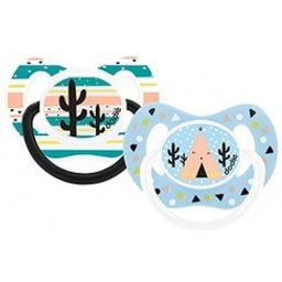 Sucette Physiologique plus de 18 Mois Silicone Duo Cactus P78