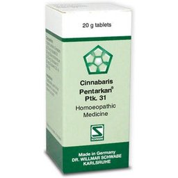 Schwabe Cinnabaris 31 50G 200 Comprimidos Ptk