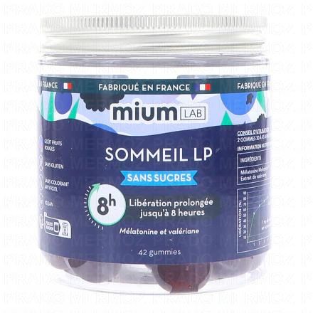 MIUM LAB Gummies Sommeil Libération prolongée x42