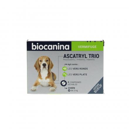 Ascatryl Trio chien comprimésx4