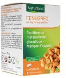 Efficaps Fenugrec 90 Capsules végétales - Pot 75 végécaps