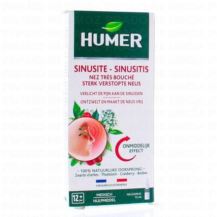 Nez très bouché sinusite rhume spray 15ml