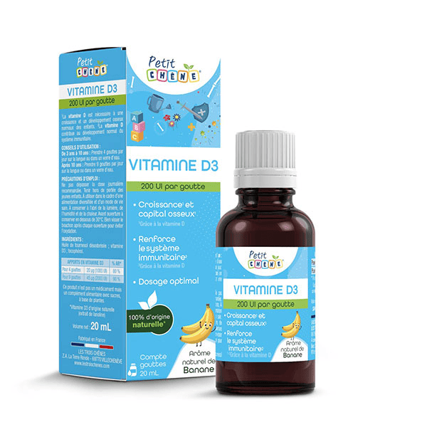 Vitamine D3 Dès 3ans 20ml
