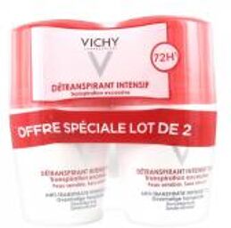 Détranspirant Intensif 72H Transpiration Excessive Lot de 2 x 50 ml - Lot 2 x 50 ml