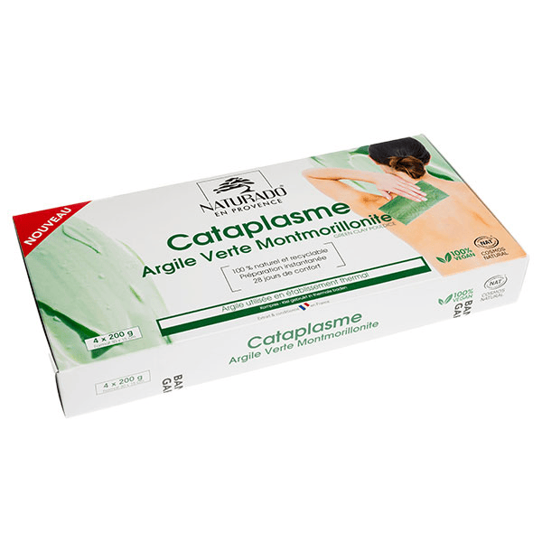 Cataplasme Argile Verte Montmorillonite Lot de 4 x 200g