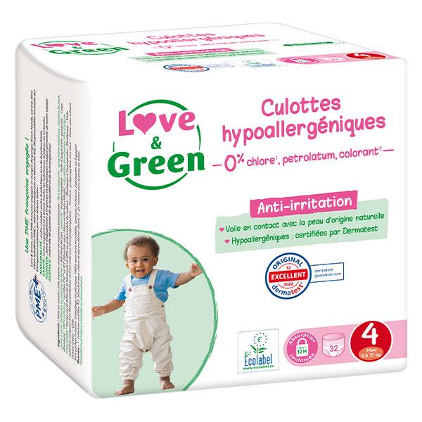Culottes Apprentissage T4 (8 - 15 kg) Hypoallergéniques x 32