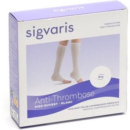 AT2 Chaussette PO Blanc L3 1 Paire