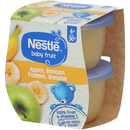 Nestle Baby Fruit® Compotes Pomme-Banane