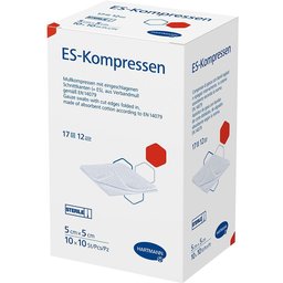 ES Compresses 5 x 5 cm stériles