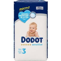Pañales Sensitive T3 56uds