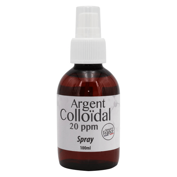 Argent Colloïdal 20 ppm Spray 100ml