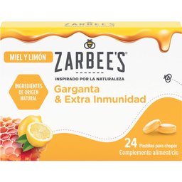 Pastilles Gorge & Immunité Miel Citron 24comp