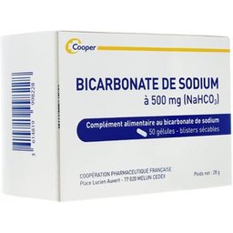 Bicarbonate De Sodium 500mg 50 Gélules