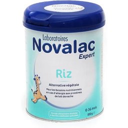Expert Riz Alternative Végétale 0-36 Mois 800g