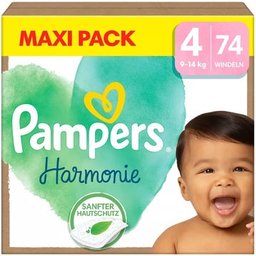 Harmonie Couches Maxipack Taille 4 9-14kg 74uts