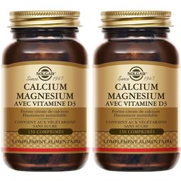 Calcium Magnésium Vitamine D3 - Os et Cartilages - Vitalité - 150 comprimés