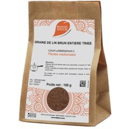Lin Brun graine Ent Trie100g