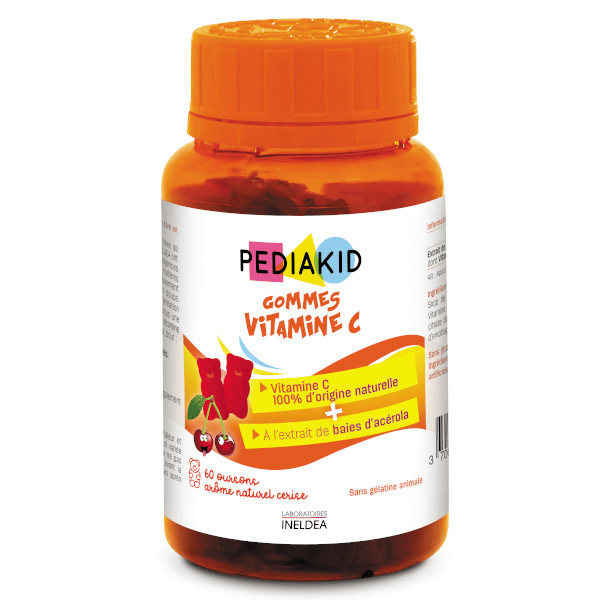 Gommes Vitamine C 60 oursons