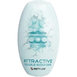 Masturbator Egg Double Face Attractive 1ud