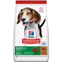Canine Medium Chiot Agneau et Riz